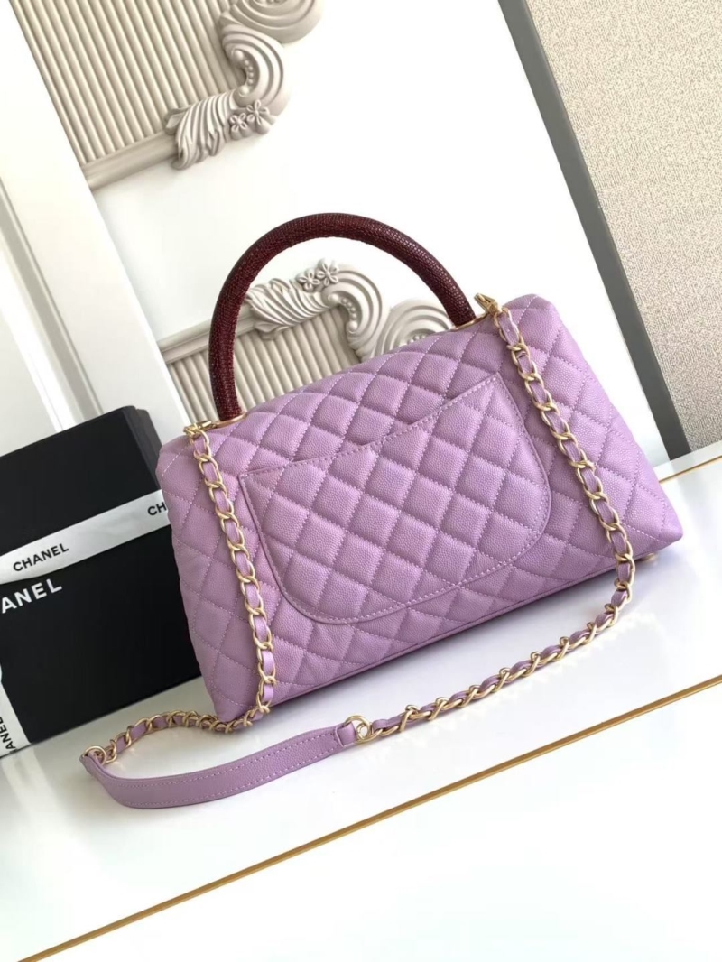 Ch**el top handle bags